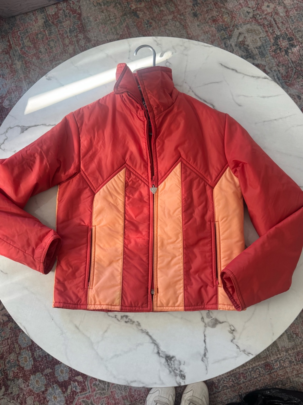 Skitive Skitique International Red Puffer Jacket